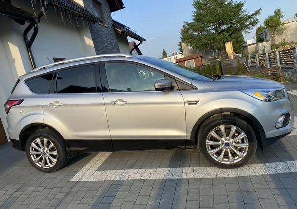 Ford Escape cena 73900 przebieg: 51000, rok produkcji 2018 z Kościerzyna małe 191